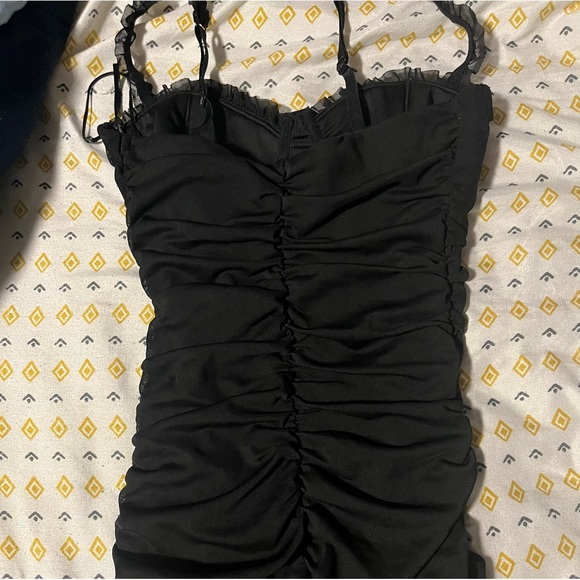 Garage Corset Mesh Mini Dress - Picture 4 of 4